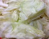 【簡単】牛肉とキャベツの炒め物【卵】作り方1写真