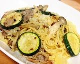 ズッキーニと豚肉のさっぱりパスタ作り方8写真