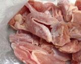 鶏肉のみぞれ煮作り方1写真