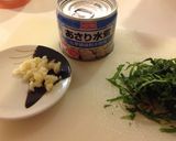 アサリ缶で簡単☆大葉のボンゴレ冷製パスタ作り方1写真
