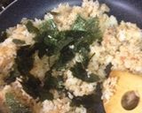 梅みそ海苔炒飯作り方4写真