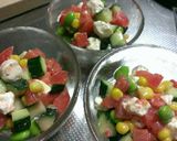 夏野菜とクリチのコンソメジュレサラダ作り方7写真