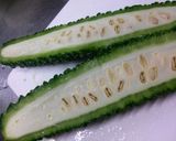 冷めても美味しい！ゴーヤの塩炒め作り方1写真