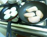 かじきのソテー　山葵ケチャップソース添え作り方3写真