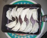 ぷりぷりエビとザクザクキャベツの餃子作り方5写真