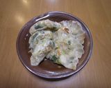 ぷりぷりエビとザクザクキャベツの餃子作り方7写真