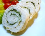 10分でハーブチキンロール✿ムネ・レンジ作り方5写真
