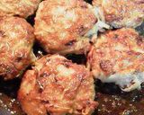 豚ひき肉とごぼうの和風ハンバーグ作り方5写真