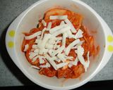 おつまみに最高☆厚揚げのキムチチーズ焼き作り方3写真
