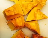 簡単おつまみ❁南瓜のチーズ煮❁作り方1写真