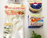 梅雨☆ブルーベリーのあじさいマドレーヌ作り方1写真