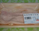 鶏皮の湯引き(^^)作り方1写真