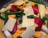 ☆残り野菜でイタリアンなチーズちぢみ☆作り方3写真