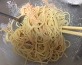 明太子パスタ♪作り方3写真