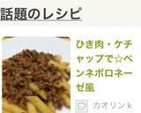ひき肉・ケチャップで☆ペンネボロネーゼ風作り方11写真
