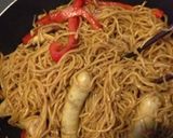きのこたっぷり♥︎焼きそば作り方8写真