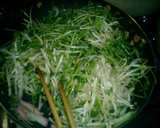 豆苗ともやしと卵のオイスターソース炒め作り方4写真