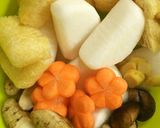 豚の角煮と野菜の炊き合わせ作り方3写真