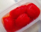 マリネトマトのカプレーゼ♪作り方1写真