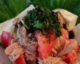 冷奴！？茄子トマトのツナポン酢サラダ作り方15写真