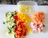 あまり野菜消費 簡単スパニッシュオムレツ作り方1写真