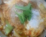 本つゆと豆板醤でピリ辛コロッケ丼作り方11写真