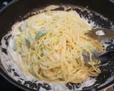 蟹缶とアボカドの濃厚クリームパスタ♡作り方6写真