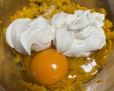 レンジで4分!ヘルシーかぼちゃヨーグルトケーキ♪作り方2写真