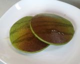 上新粉と豆腐でパンケーキ(抹茶ミルク)作り方4写真
