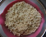 圧力鍋使用☆粉寒天入り.玄米ご飯作り方1写真