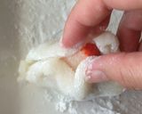 レンジで超簡単！切り餅でいちご大福作り方16写真