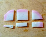 キャラ弁おかず　梅雨の時期に！あじさい作り方3写真
