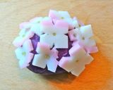 キャラ弁おかず　梅雨の時期に！あじさい作り方6写真