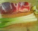 雲白肉のニラ胡麻ソース作り方1写真