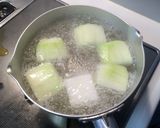 暑い季節にピッタリな冬瓜のトマト餡作り方4写真