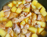 鶏肉とじゃがいもの醤油煮作り方3写真