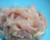 鶏肉ともやしのさっぱりあえ作り方1写真