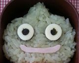 簡単★可愛いスライムタワーキャラ弁作り方3写真