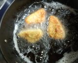 まぐろカツ　なめ茸おろしポン酢ソース作り方3写真