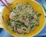 鶏モモと野菜入りピリ辛ひやむぎ作り方11写真