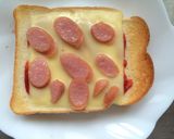 ピザトースト♪作り方4写真