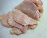 やわらか！鶏胸肉の薄切り揚げ作り方1写真
