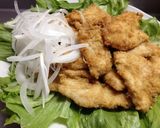 やわらか！鶏胸肉の薄切り揚げ作り方5写真