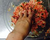 野菜たっぷりメンチカツ作り方4写真