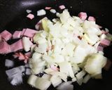 10分で完成！ハム入りオムライス作り方1写真