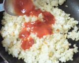 フライパンで簡単！！巻きオムライス作り方3写真