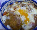 超簡単でうまい！卵のっけ焼きチーズカレー作り方7写真