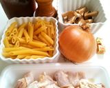 鶏モモ肉のケチャブ煮作り方1写真