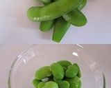 一人分♡お弁当も枝豆ご飯(ソラマメでも)作り方1写真