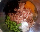 ひじきと枝豆のつくね☆作り方2写真